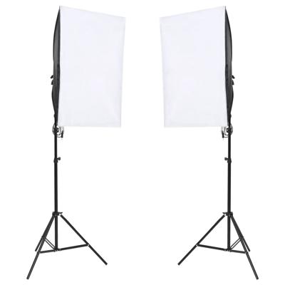 Studiolampen 2 st professioneel 40x60 cm