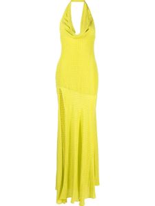 De La Vali robe longue à dos-nu - Vert
