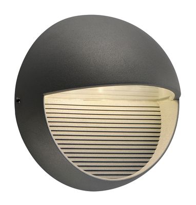 Wandlamp LED Downunder rond antraciet 1xLED 3000K