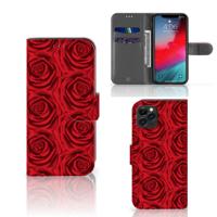 Apple iPhone 11 Pro Hoesje Red Roses | Portemonnee hoesje