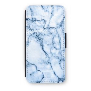 Blauw marmer: iPhone SE 2020 Flip Hoesje