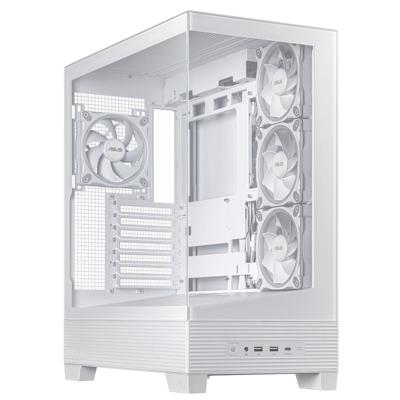 ATX Semi-toren BehuizingAsus 90DC00R3-B19000 Wit Multicolour
