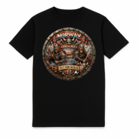 FC ELEVEN - Noorwegen Vikingen Heavy T-Shirt - Zwart