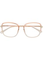 Chloé Eyewear lunettes de vue à monture oversize - Orange