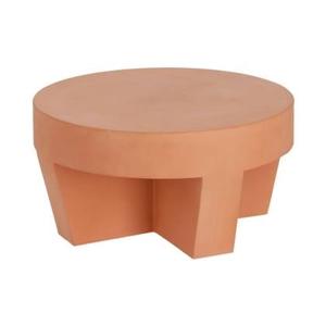 Kave Home - Vilena koffietafel terracotta Ø 60 cm