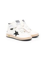 Golden Goose Kids baskets montantes Sky Star en cuir - Blanc - thumbnail