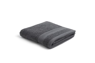 Seashell Handdoek 50 x 100 cm 500 gram Antraciet