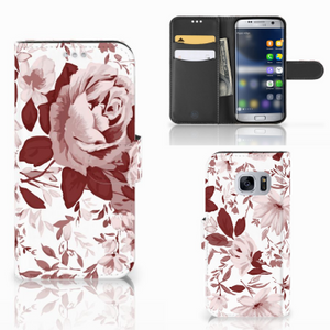 Hoesje Samsung Galaxy S7 Watercolor Flowers