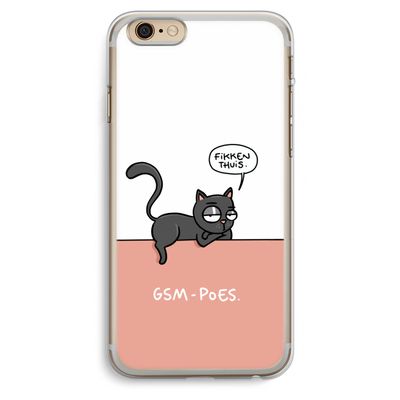 GSM poes: iPhone 6 Plus / 6S Plus Transparant Hoesje