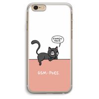 GSM poes: iPhone 6 Plus / 6S Plus Transparant Hoesje GSM poes: iPhone 6 Plus / 6S Plus Transparant Hoesje