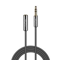 Lindy 35327 audio kabel 1 m 3.5mm Antraciet - thumbnail