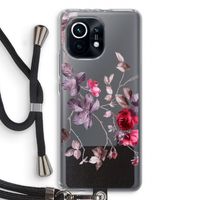 Mooie bloemen: Xiaomi Mi 11 Transparant Hoesje met koord Mooie bloemen: Xiaomi Mi 11 Transparant Hoesje met koord