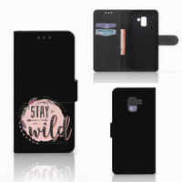 Samsung Galaxy A8 Plus (2018) Leuk Hoesje Boho Stay Wild - thumbnail