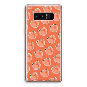 Just peachy: Samsung Galaxy Note 8 Transparant Hoesje