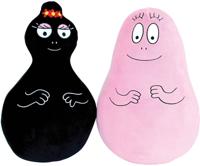Set van 2 pluche kussens - BARBAPAPA - JEMINI - Barbapapa en Barbamama - 40 cm