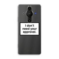 Don't need approval: Sony Xperia Pro-I Transparant Hoesje