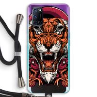 Tiger and Rattlesnakes: Oppo A52 Transparant Hoesje met koord