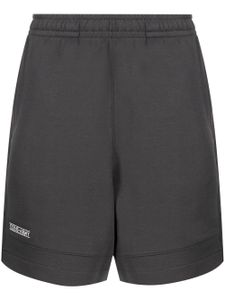 izzue short à taille élastiquée - Gris