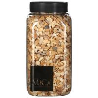 Mica Decorations decoratie steentjes - lichtbruin - 1 kilo - 650ml - hobby steentjes