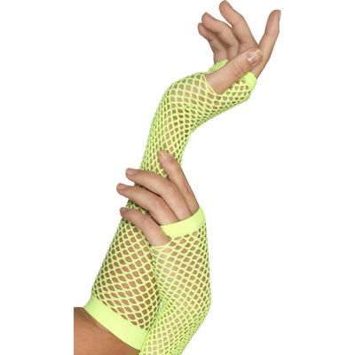 Visnet handschoenen groen