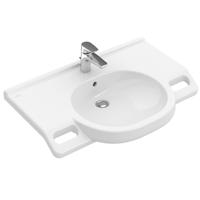 Villeroy & Boch O.novo Vita wastafel Vita met 1 kraangat zonder overloop 80x55cm wit 41208101