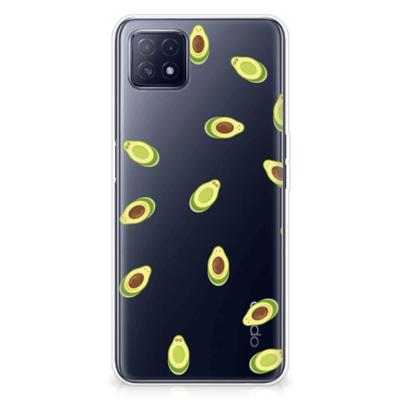 OPPO A53 5G | OPPO A73 5G | Siliconen Case | Avocado OPPO A53 5G | OPPO A73 5G | Siliconen Case | Avocado