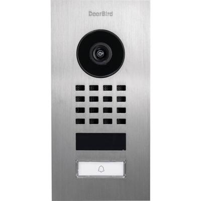 DoorBird D1101V Unterputz Buitenunit voor Video-deurintercom via WiFi WiFi, LAN RVS V2A (geborsteld)