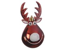 Rendier kunststof 11.5 cm kerstrood