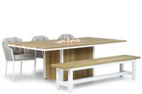 Santika Novita/Los Angeles/Seaside 220 cm dining tuinset 5-delig - thumbnail