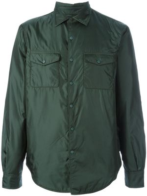 ASPESI chemise à design matelassé - Vert