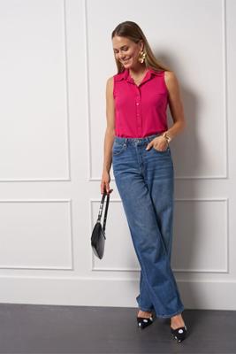Bobby sls blouse - cerise - 13317