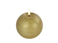 Ledkaars Lyon ro 10x10x11 cm goud Countryfield - Countryfield Ledkaars Lyon ro 10x10x11 cm goud Countryfield - Countryfield