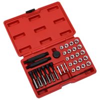 33-delige Gloeibougie schroefdraadreparatieset M8 M10 M12