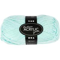 Creativ Company Acrylgaren, mintgroen, 50gr, 80m