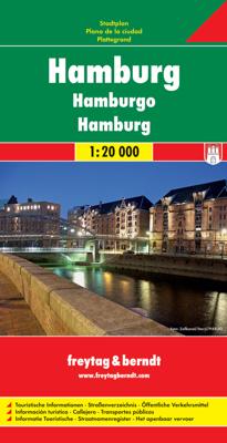 Stadsplattegrond Hamburg | Freytag & Berndt Stadsplattegrond Hamburg | Freytag & Berndt