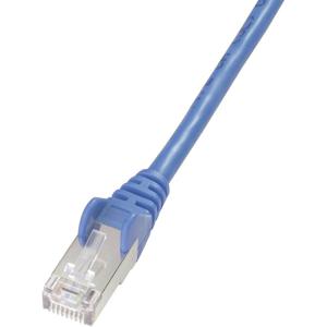 Digitus DK-1531-100/B RJ45 Netwerkkabel, patchkabel CAT 5e SF/UTP 10.00 m Blauw 1 stuk(s)