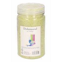 Decoratie korrelzand lime 500 gram