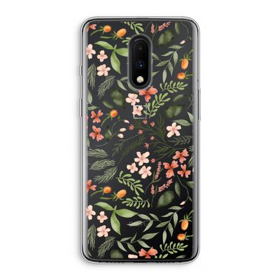 Sweet little flowers: OnePlus 7 Transparant Hoesje