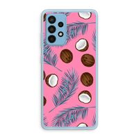 Kokosnoot roze: Samsung Galaxy A52 Transparant Hoesje