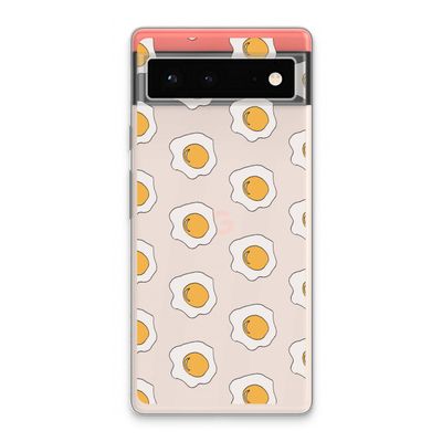Bacon to my eggs #1: Google Pixel 6 Transparant Hoesje