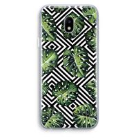 Geometrische jungle: Samsung Galaxy J3 (2017) Transparant Hoesje