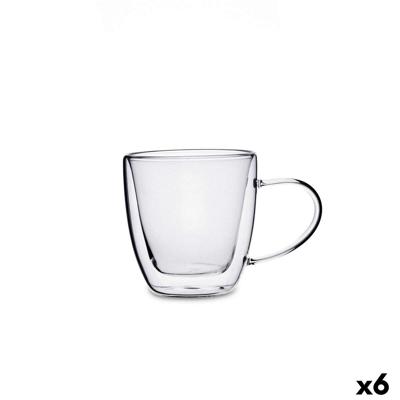 Theeglas en koffieglas Quid Serenia Transparant Glas 150 ml (6 Stuks)