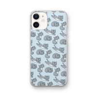 Poezen: iPhone 12 Transparant Hoesje