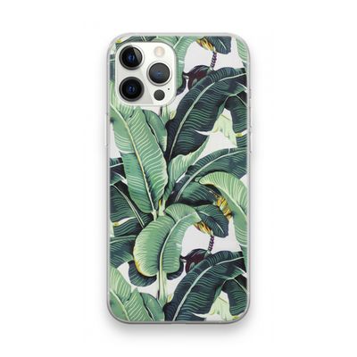 Bananenbladeren: iPhone 12 Pro Max Transparant Hoesje