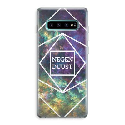 Negenduust ruimte: Samsung Galaxy S10 Plus Transparant Hoesje