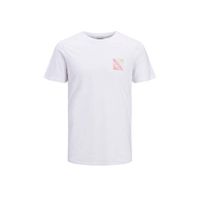 JACK & JONES CORE T-shirt Frank met printopdruk wit - thumbnail