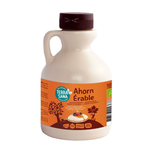 Terrasana Ahornsiroop klasse C JUG 500 ml