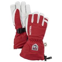 Hestra Army Leather Heli Ski Jr 5 Finger Handschoen Kinderen red 5