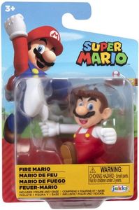 Super Mario Mini Action Figure - Fire Mario