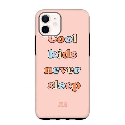Cool Kids Never Sleep: iPhone 12 mini Tough Case